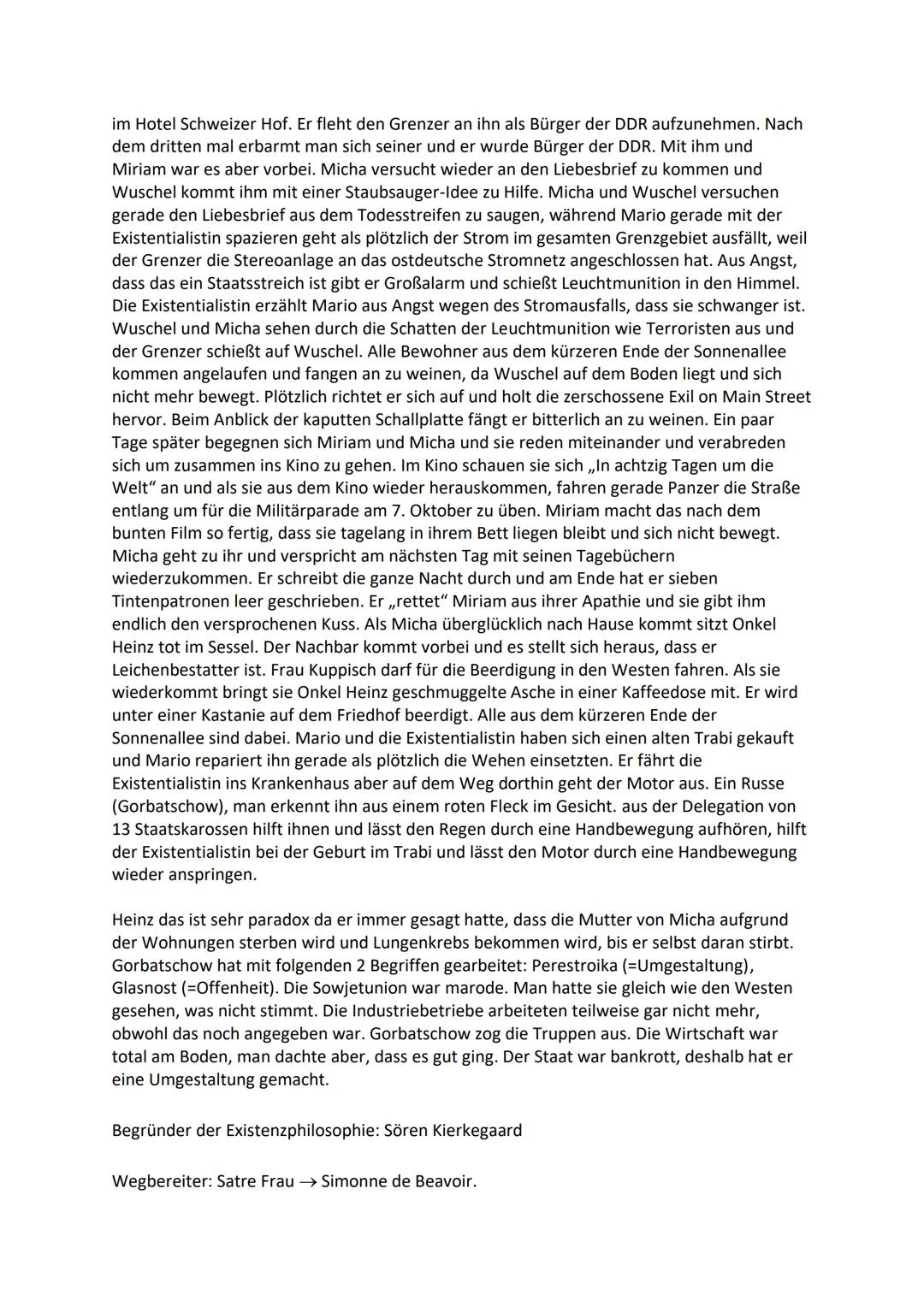 # AM KÜRZEREN ENDE DER SONNENALLEE

Vorwissen

*   DDR = Deutsche demokratische Republik

    (eigentlich nicht richtig da es nicht

    dem