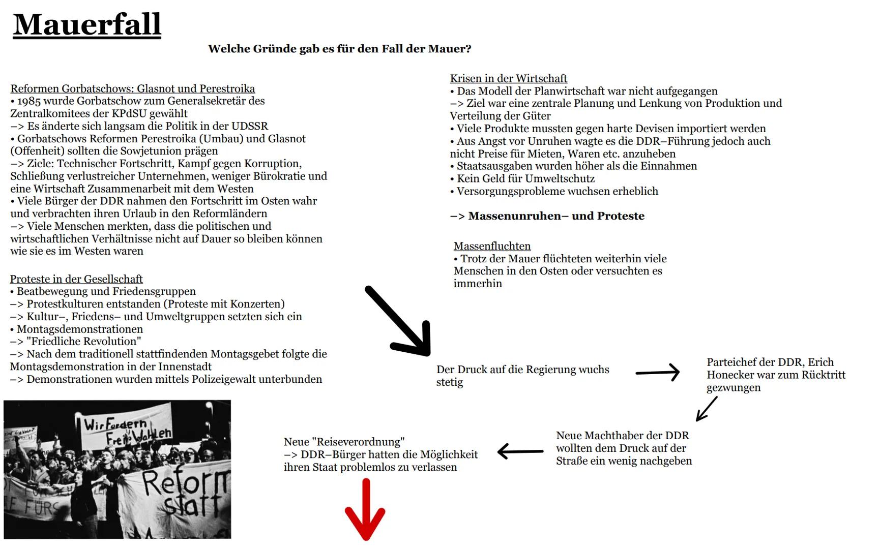 # Mauerbau

Warum wurde die Mauer erbaut?

Zwischen 1949 und 1961 flohen rund 3,5
Millionen Menschen aus der
sowjetischen Besatzungszone und
