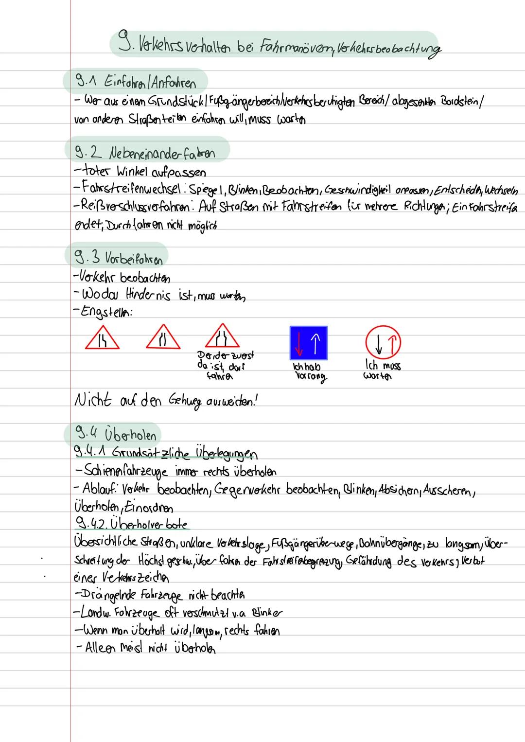 Lektion & Andere Teilnehmer im Straßenverkehr
8.1 Öffentliche Verkehrsteilnehmer
8.1.1 Busse, Schulbusse, Straßenbahn
-Nur mit Schritt gesch