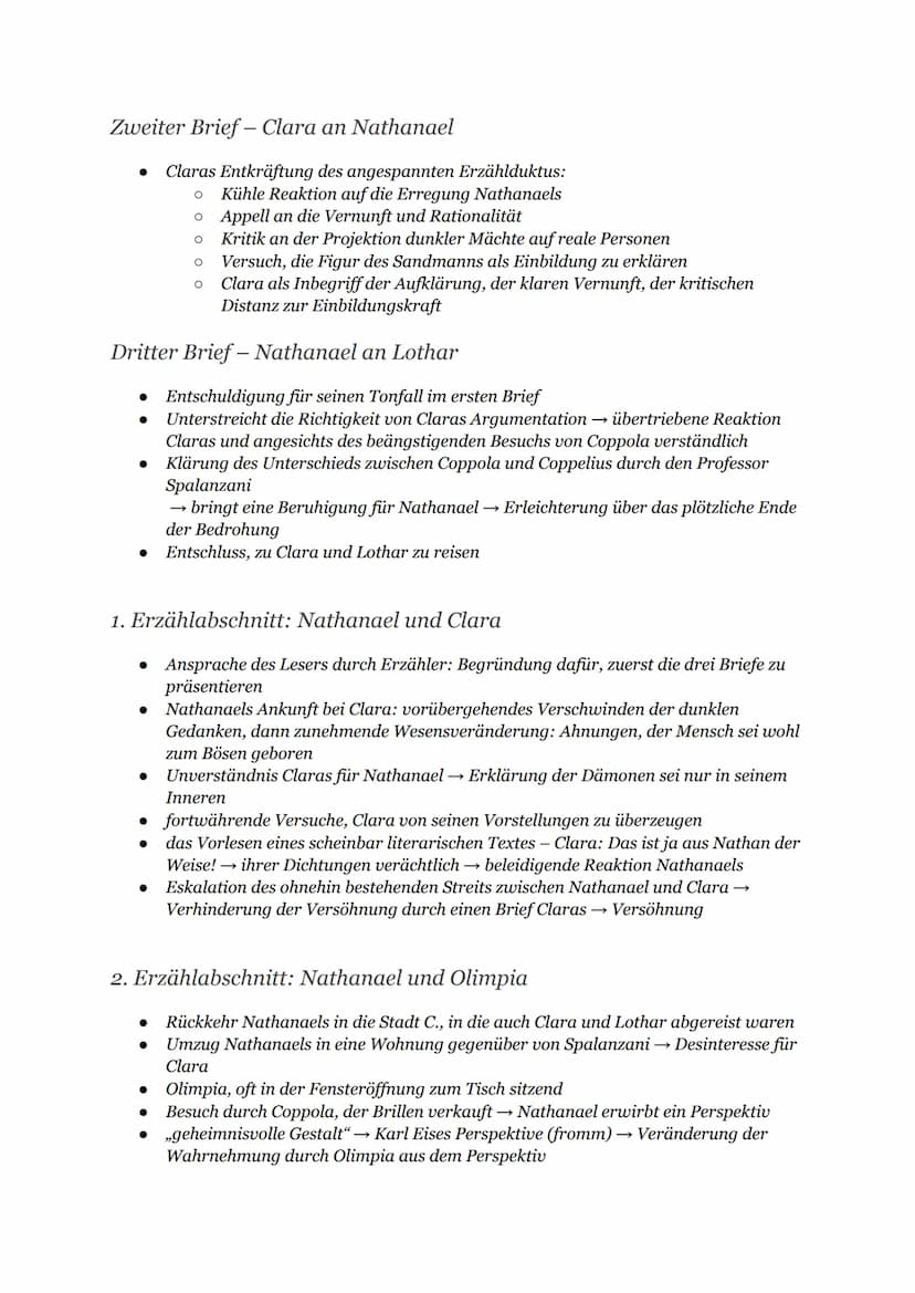 Deutsch Lernzettel:
Zusammenfassung des Kursheftes:
Epochenübersicht:
Aufklärung:
• 1720-1800
• Historischer Hintergrund:
  • Pest
  • 30 Jä