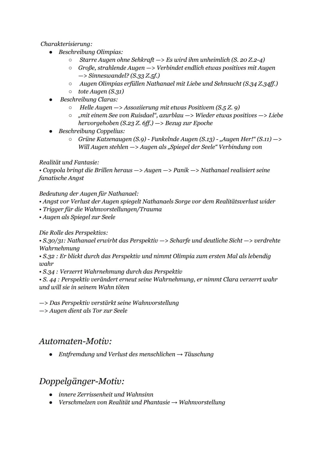 Deutsch Lernzettel:
Zusammenfassung des Kursheftes:
Epochenübersicht:
Aufklärung:
• 1720-1800
• Historischer Hintergrund:
  • Pest
  • 30 Jä
