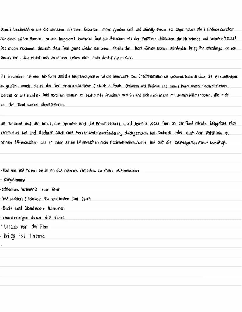 Leistungskurs Deutsch (Nordrhein-Westfalen) - Übungsaufgabe 1
I a: Analyse eines literarischen Textes mit weiterführendem Schreibauftrag
Arb