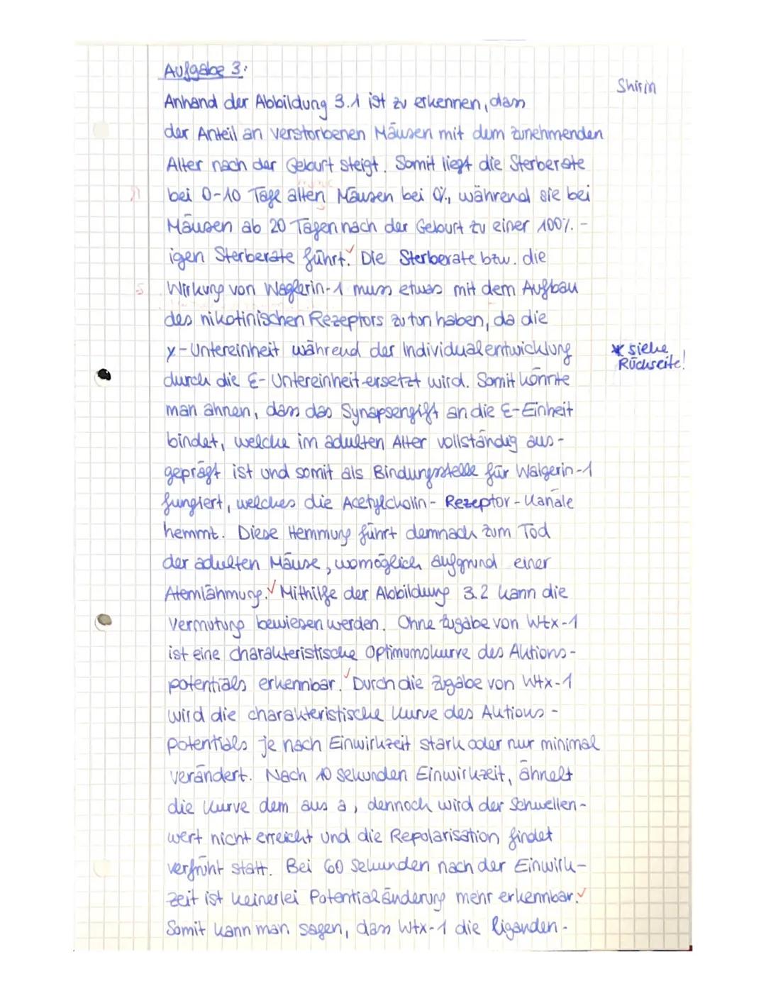 Bewertung:
Punkte:
15
Durchschnitt der Arbeit: 9,4
Genetiz: 24
Neurobiologie: 40
15 14 13
12
11
10
9
ab
ab
ab
ab ab
ab ab
96% 91% 86% 81% 76