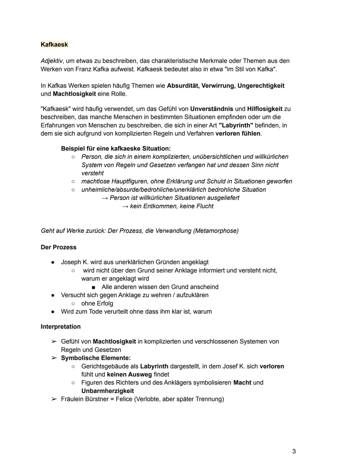 Franz Kafka - Abitur
Deutsch Leistungskurs - Lernzettel für 06.01.2023
Franz Kafka - Einer der bedeutendsten Schriftsteller der Moderne
Biog
