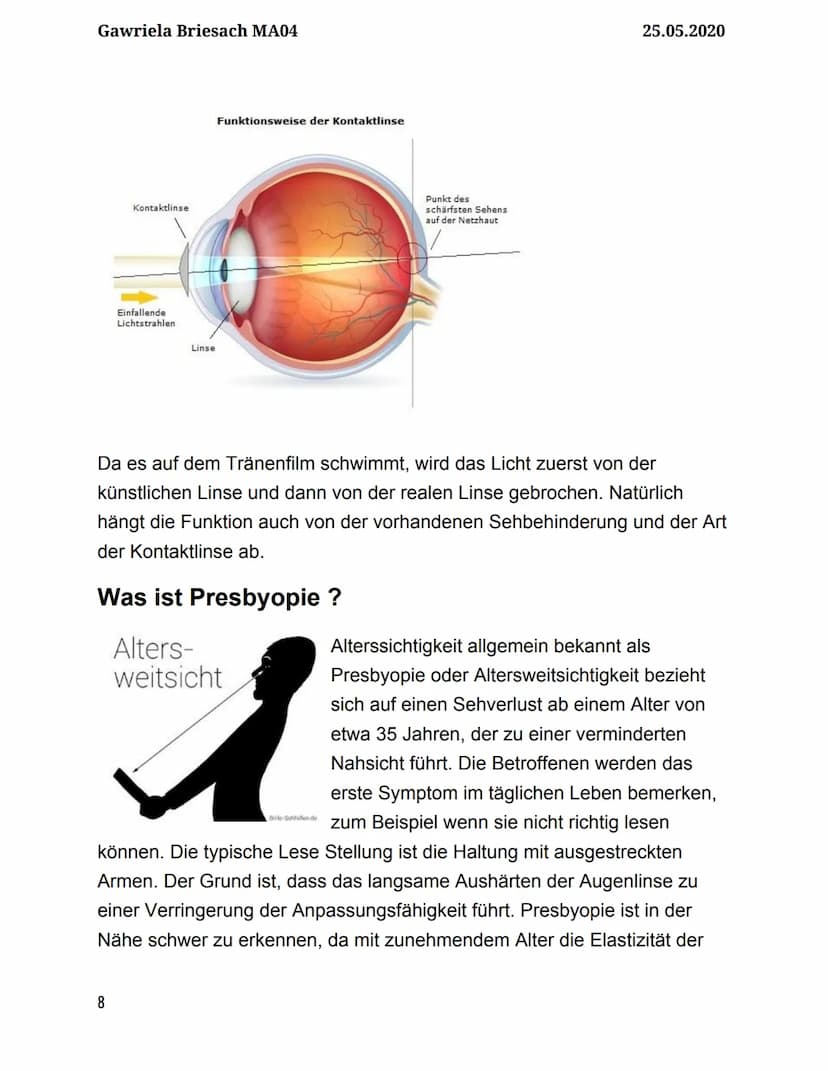A
AUGENOPTIKER
Gawriela Briesach MA04
25.05.2020
9.KLASSE - Physik Gawriela Briesach MA04
1
Inhaltsverzeichnis
Berufsbeschreibung/Ausbildung