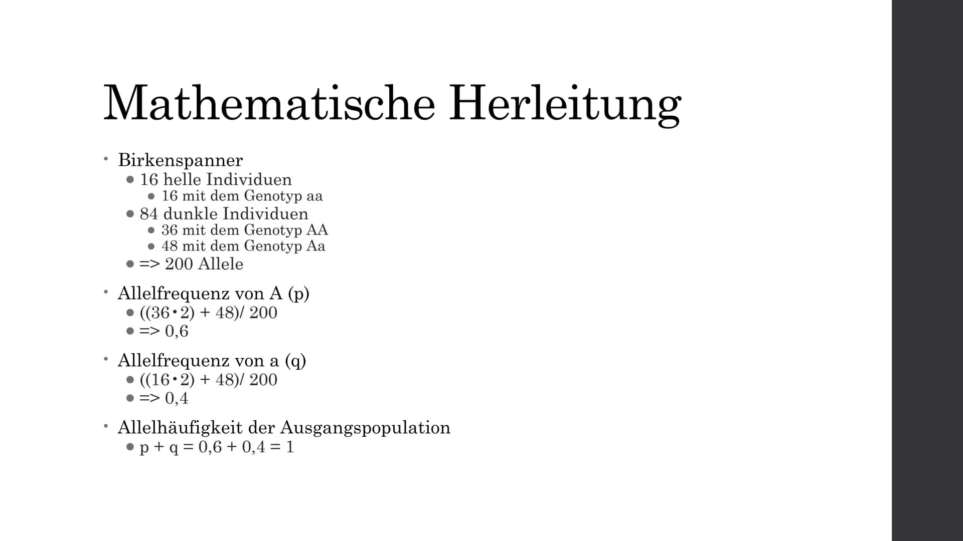 Hardy-Weinberg-Gesetz
Biologie Leistungskurs Biologie
>Hardy-Weinberg-Gesetz
Entwickler
Godfrey Harold Hardy
- Mathematiker
- Wilhelm Weinbe