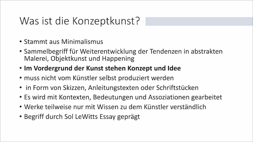 Minimalismus und
Konzeptkunst
Anka Mergenhagen Inhalt
• Was ist der Minimalismus?
• Was ist die Konzeptkunst?
• Sol LeWitt
●
Donald Judd
Geg