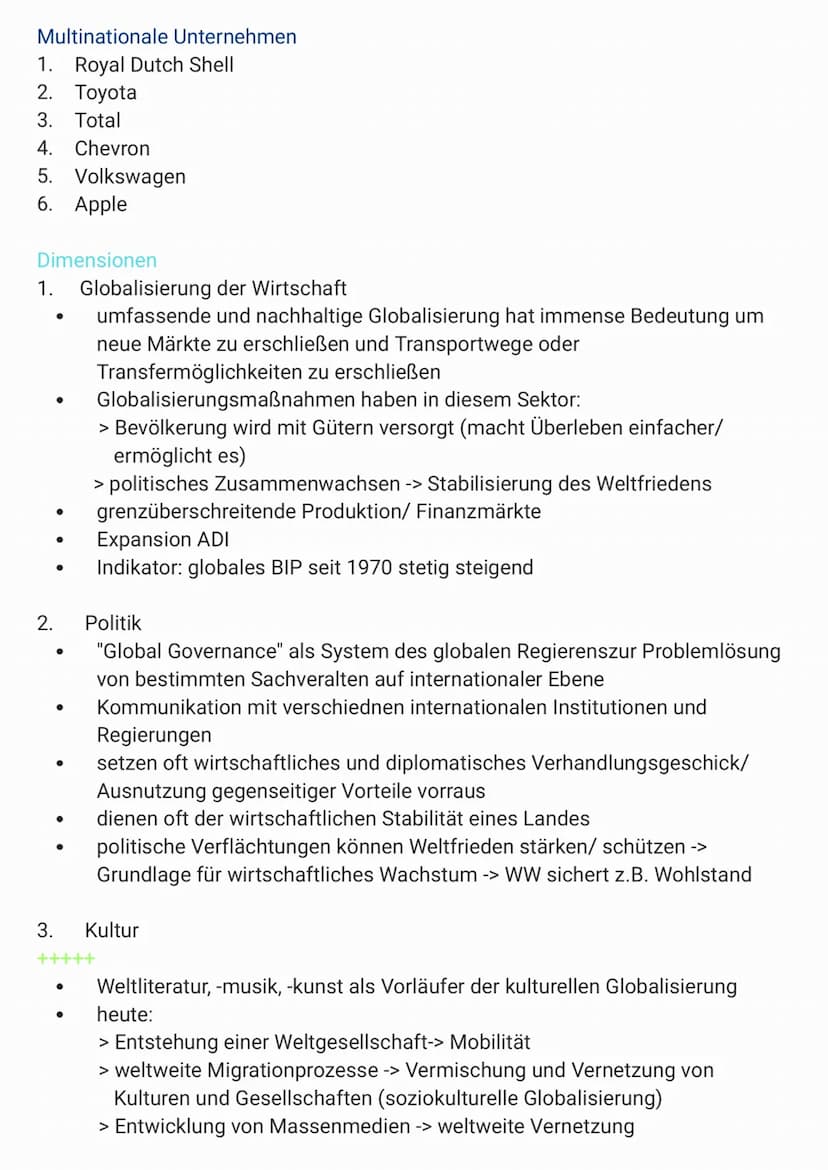 Definition:
●
Ursachen/ Antriebskräfte
dürfen nur im Zusammenhang mit den anderen betrachtet werden, weil sie
voneinander abhängig sind
Tech