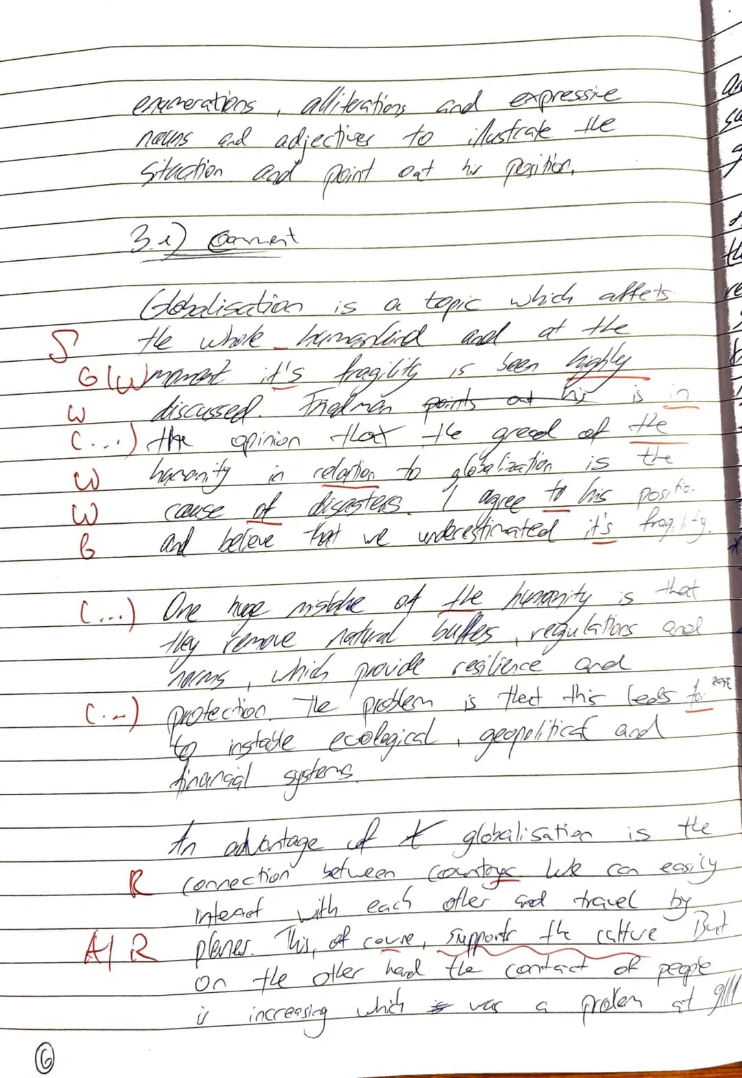 LK ENGLISCH Q1.1
NAME:
WRITTEN EXAM NO.1 (23.9.2022)
GLOBALIZATION
Nits
Resebege
5
10
10
15
20
25
30
35
KLAUSURTEIL A:
How We Broke the Worl