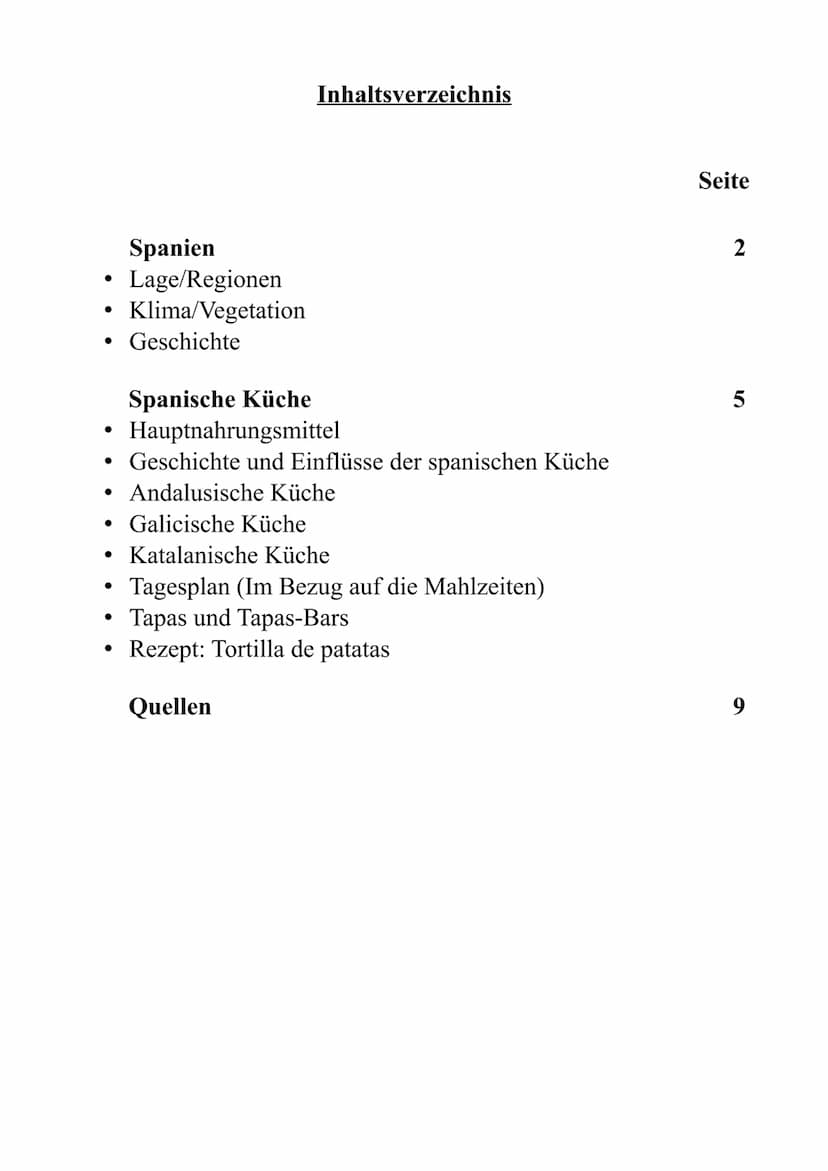 Arbeitslehre Hauswirtschaft
Ausarbeitung zum Thema:
Spanische Küche
ww ●
●
●
●
●
Spanien
Lage/Regionen
Klima/Vegetation
Geschichte
• Galicis