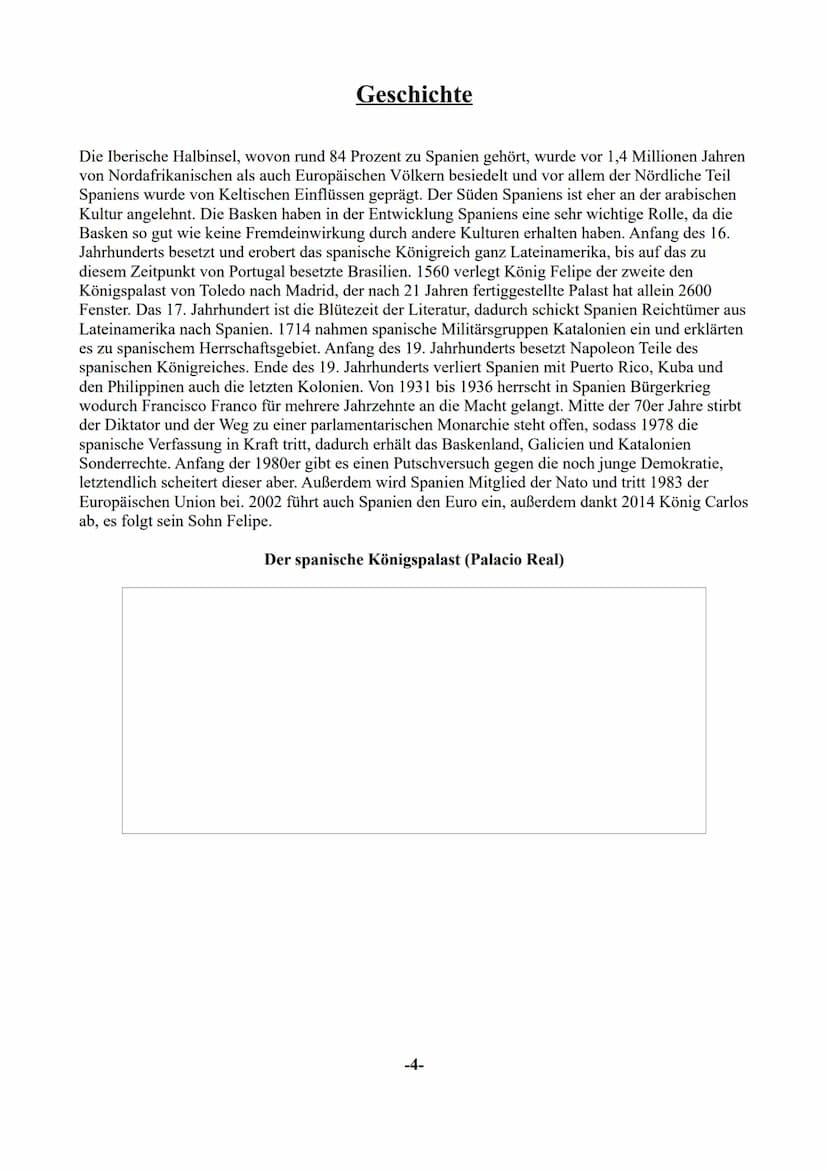 Arbeitslehre Hauswirtschaft
Ausarbeitung zum Thema:
Spanische Küche
ww ●
●
●
●
●
Spanien
Lage/Regionen
Klima/Vegetation
Geschichte
• Galicis