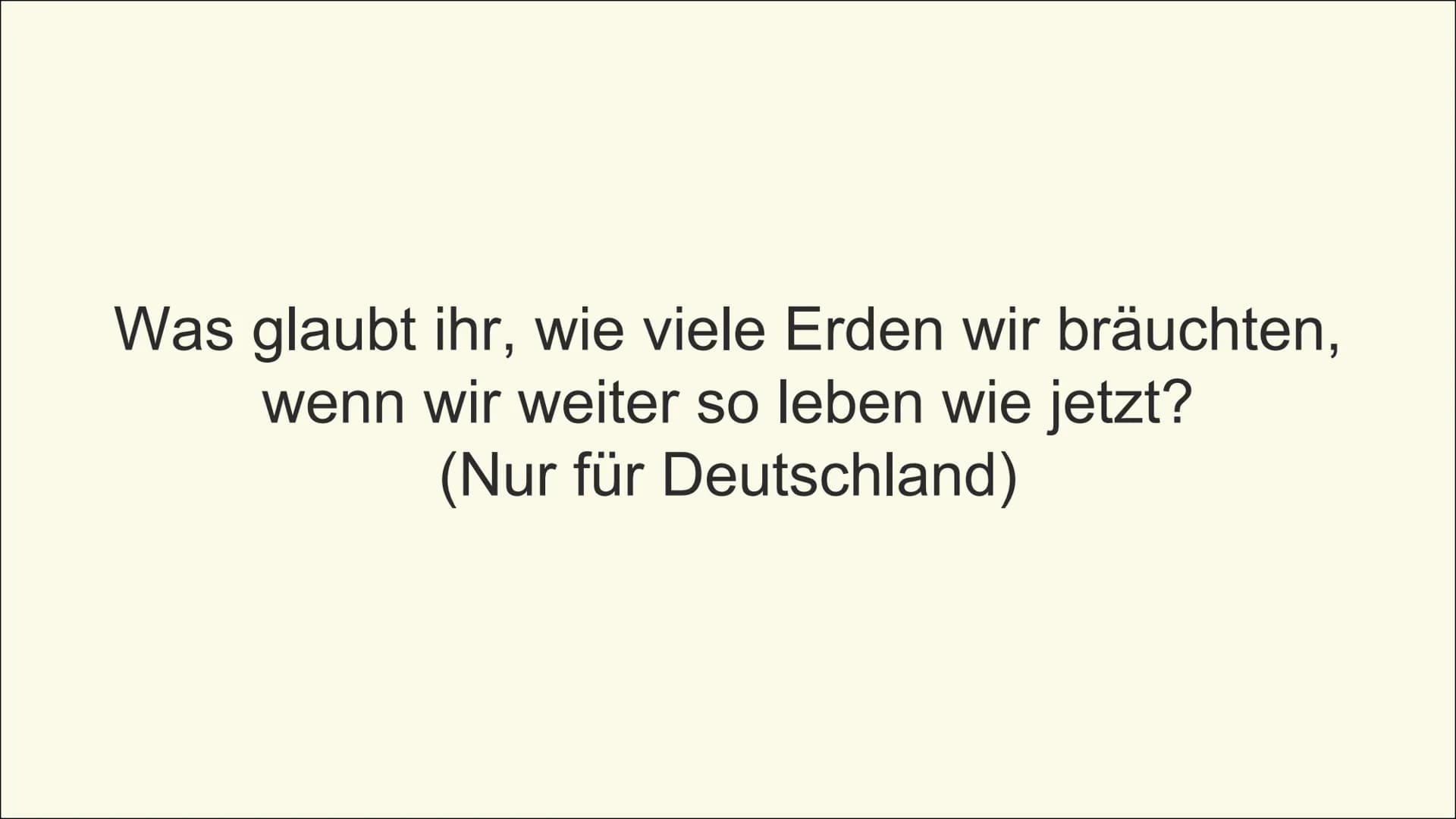 DER ÖKOLOGISCHE
FUBABDRUCK GLIEDERUNG
Definition
• Ökologischer Fußabdruck nach Wackernagel und Rees
• Wie wird der Test gemessen?
Der CO₂ -