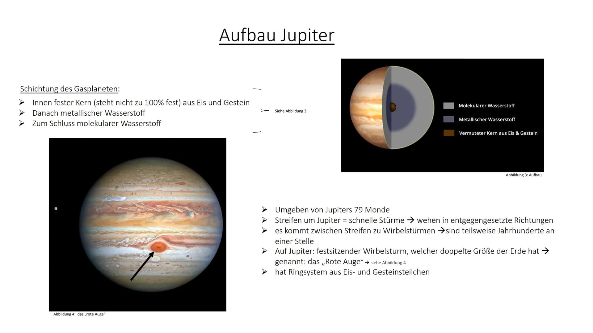 Abbildung 1: Jupiter
Planet Jupiter
Präsentation von Sarah Fiona Grabow
Klasse 9a Gliederung
●
Folie 1: Deckblatt
Folie 2: Gliederung
Folie 