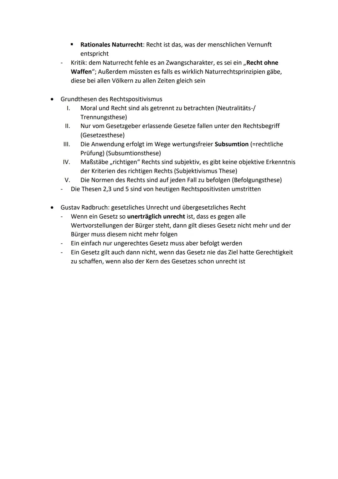 Ethik Test - Recht und Gerechtigkeit
Recht = Ordnung von Normen
Rechtsordnung = Damit einhergehende Strukturen, Verfahren und Verhaltensweis