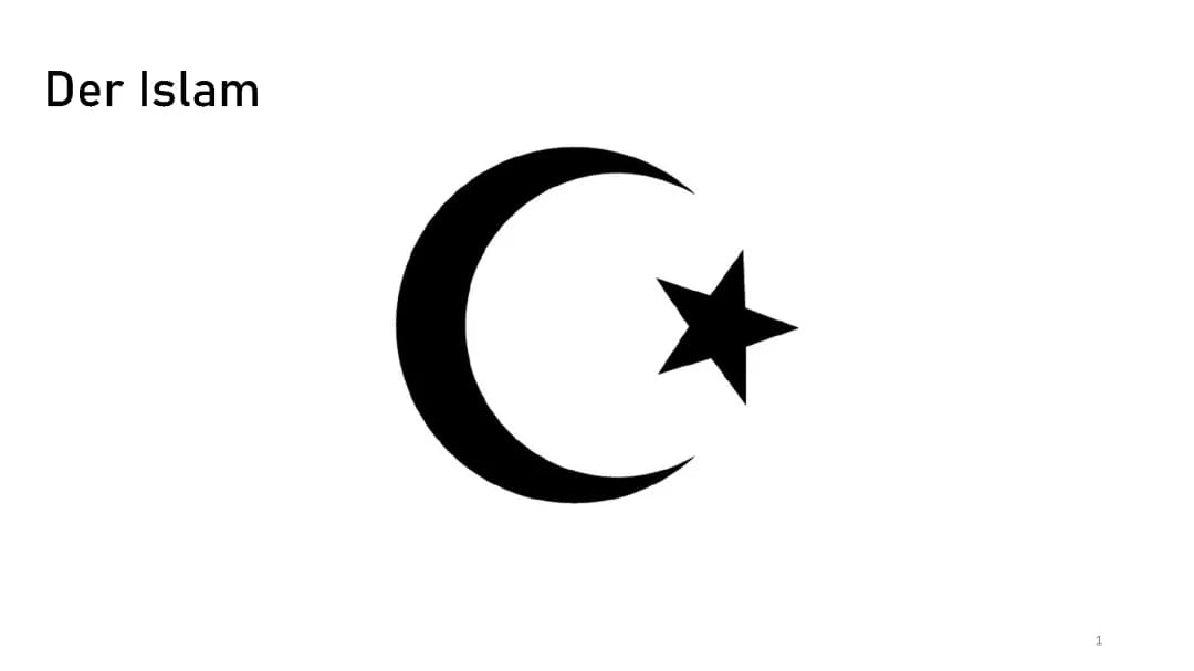 Die 5 wichtigsten Feste im Islam - PowerPoint Vorlage und Infos für Kinder