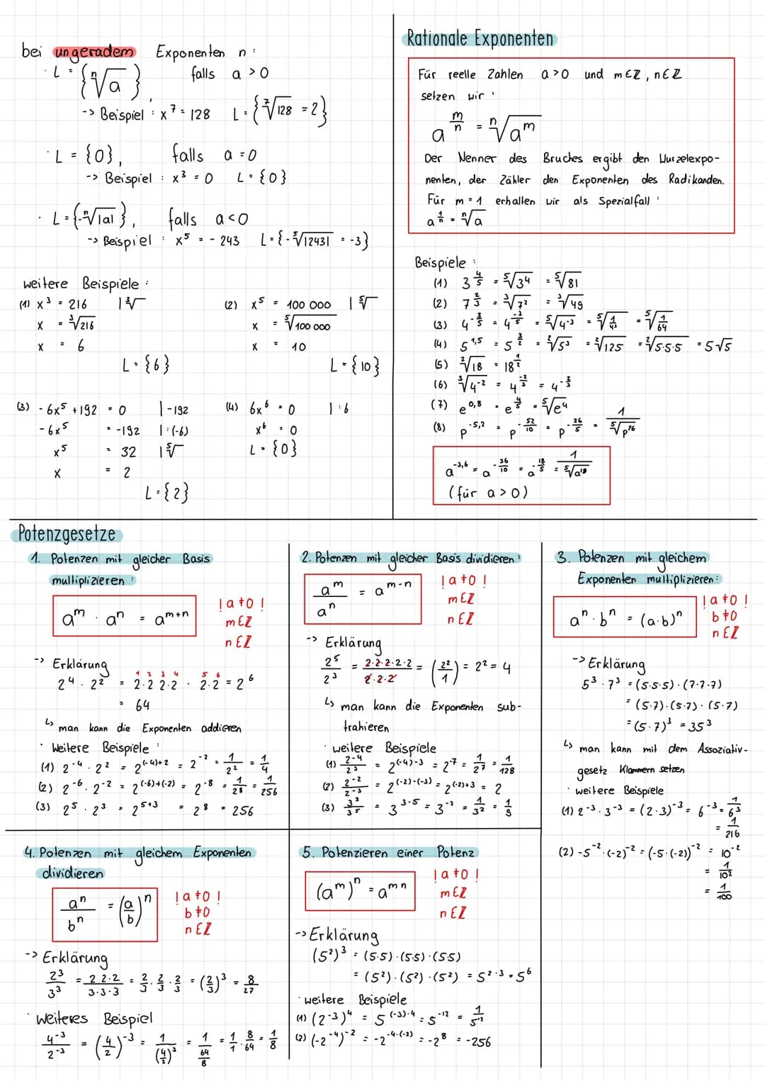 Themen
Zufallsexperimente
Baumdiagramme
-Pfadregeln
Potenzen
Pfadregeln
LS
- mit natürlichen,
ganzzahligen
und rationalen Exponenten
-n te W