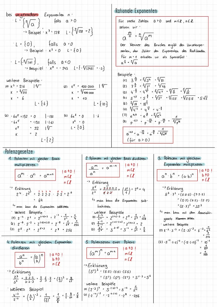 Themen
Zufallsexperimente
Baumdiagramme
-Pfadregeln
Potenzen
Pfadregeln
LS
- mit natürlichen,
ganzzahligen
und rationalen Exponenten
-n te W
