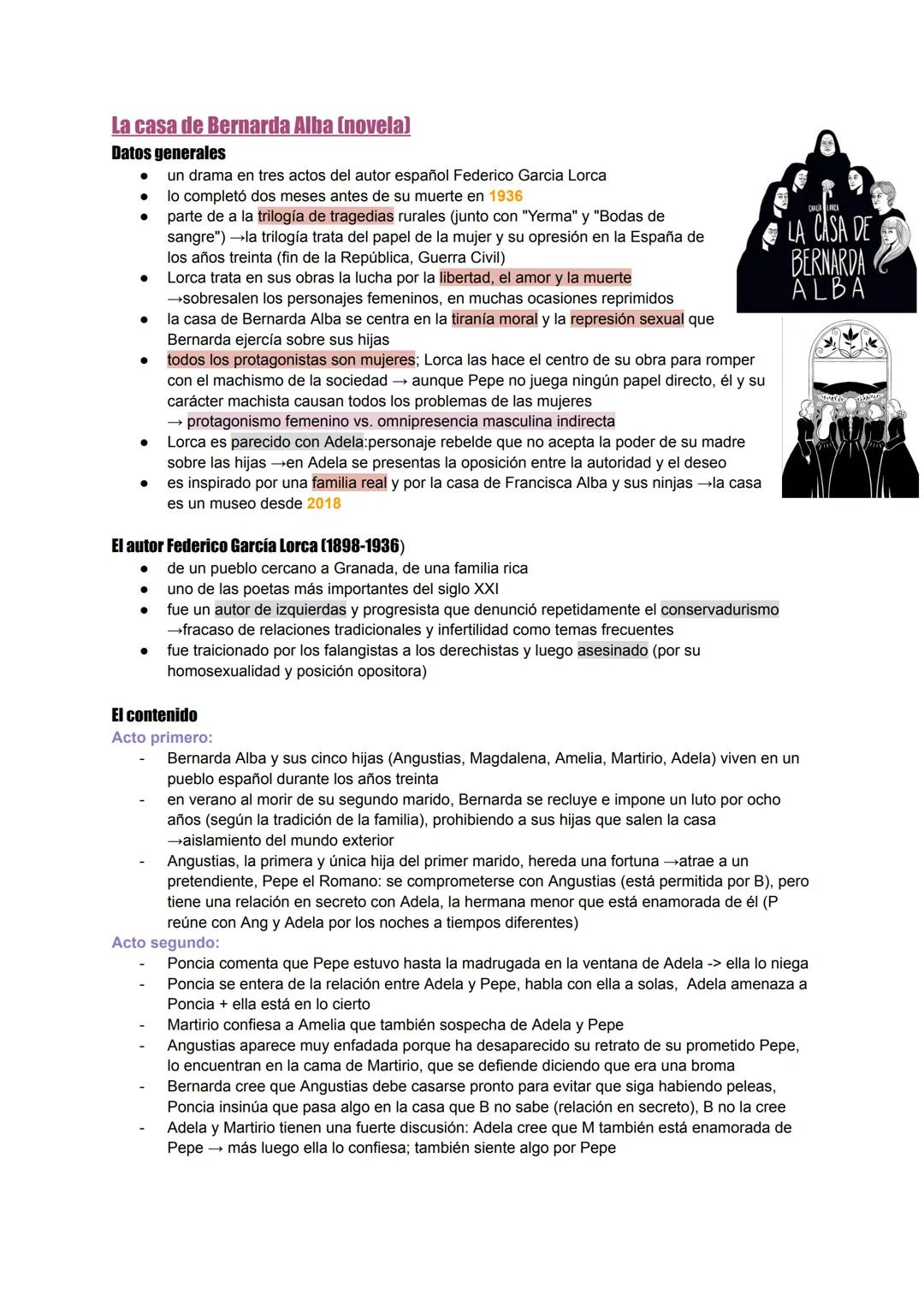 La casa de Bernarda Alba