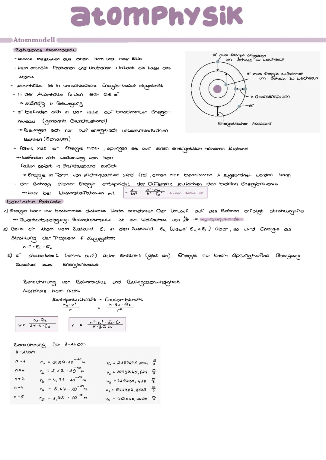 Atomphysik
