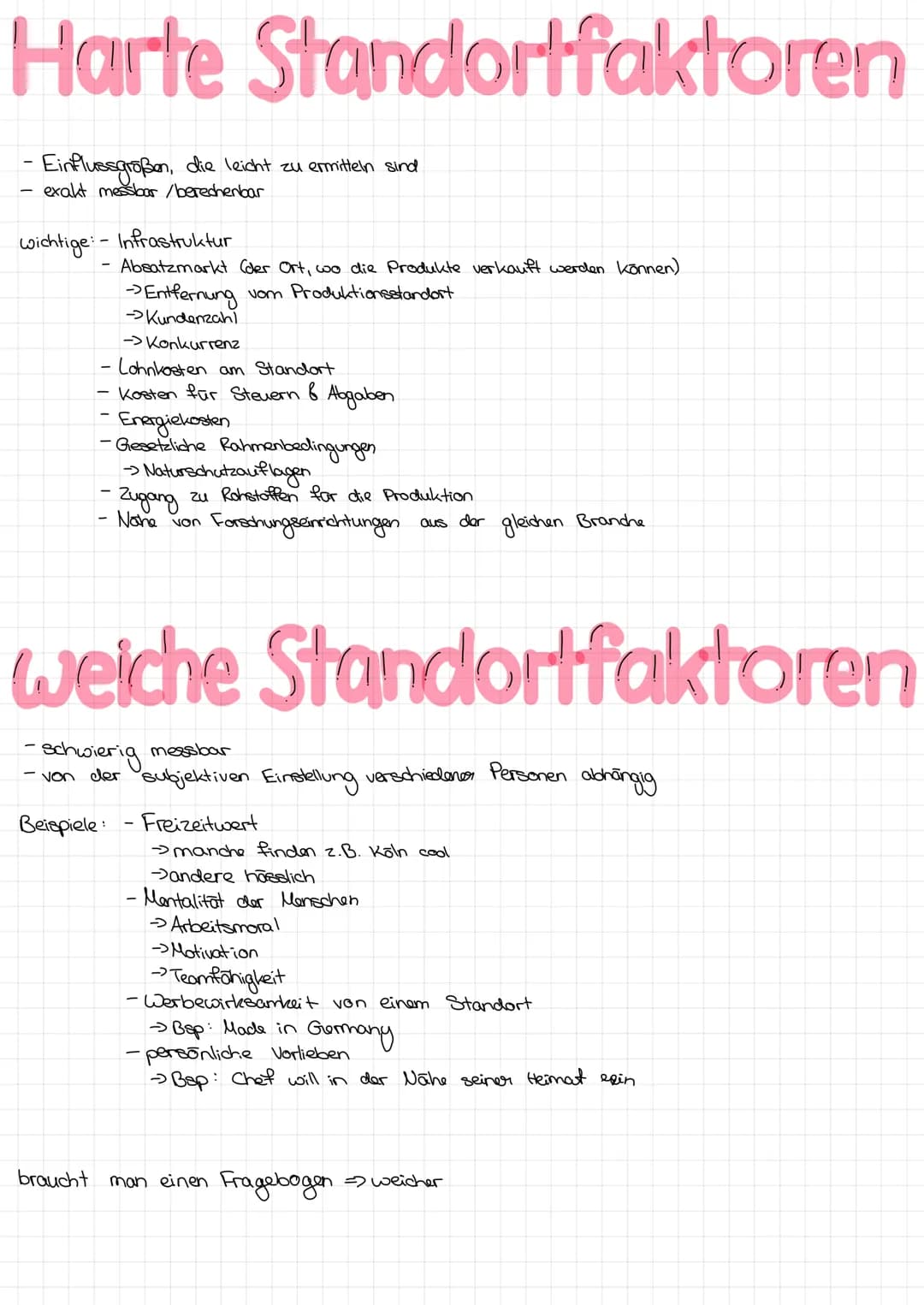 Standortfaktoren
-
Klima
- Infrastruktur
- Grundstückgegebenheiten
- Landschaft
Gewerbesteuem
- Verkehrslage
- Arbeitsmarktpotenzial
harte:
