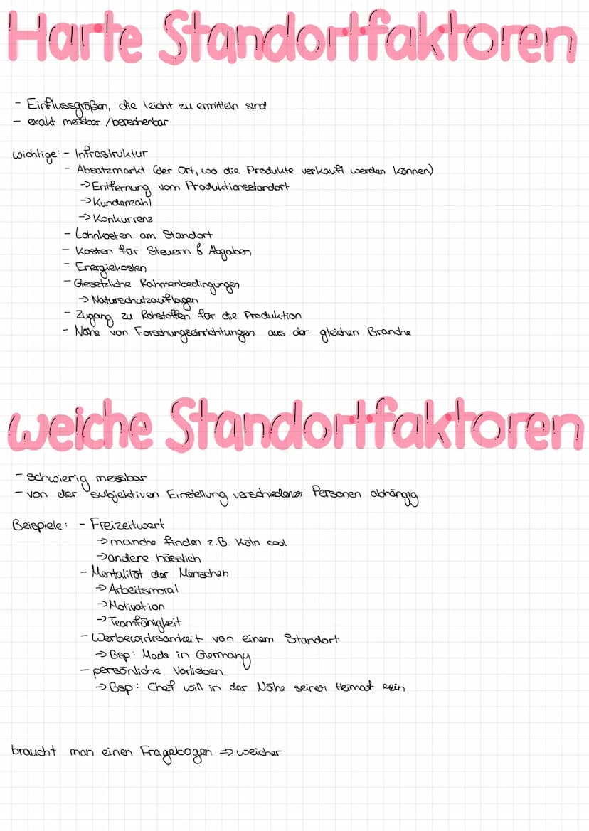 Standortfaktoren
-
Klima
- Infrastruktur
- Grundstückgegebenheiten
- Landschaft
Gewerbesteuem
- Verkehrslage
- Arbeitsmarktpotenzial
harte:
