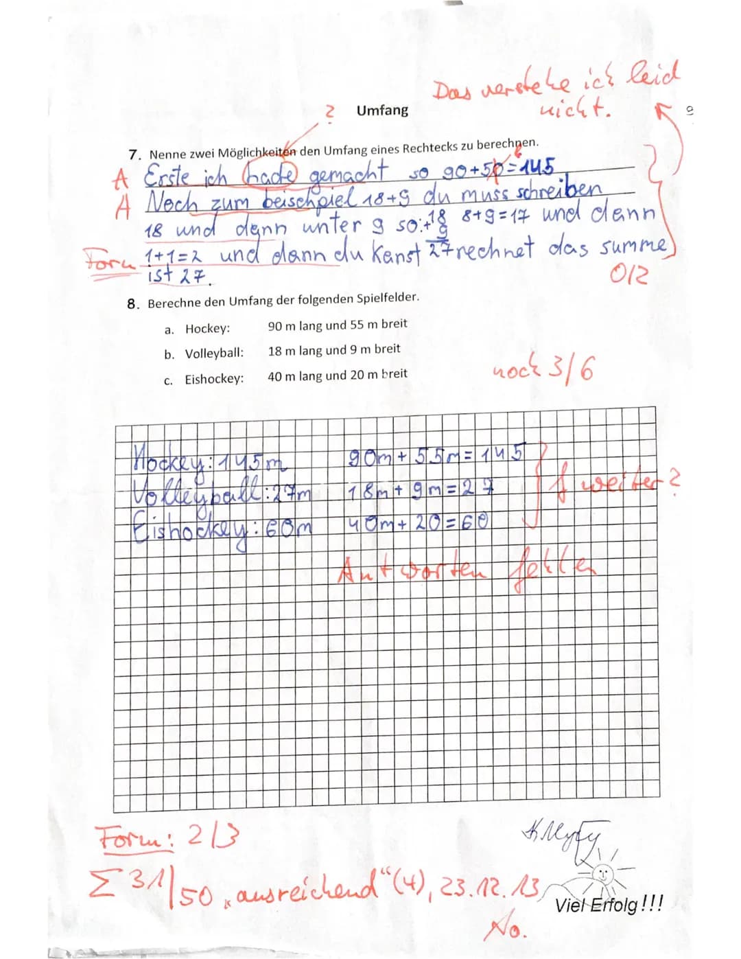 Kooperative
Gesamtschule
Sittensen
Klassenarbeit Nr.2
Körper und Figuren
Name:
1. Beschrifte die geometrischen Körper mathematisch korrekt.
