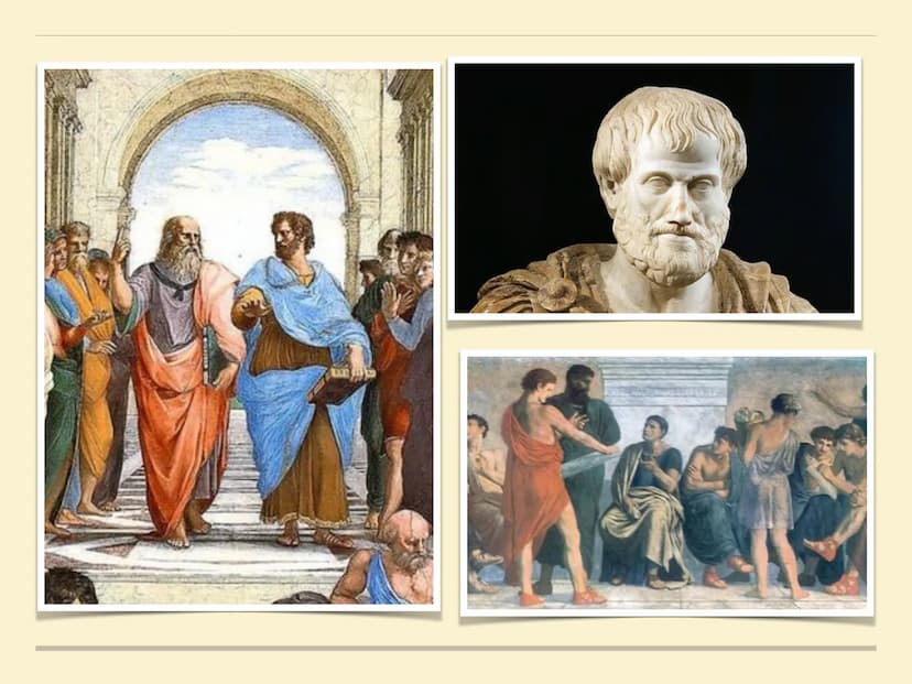 ARISTOTELES VORSTELLUNG
VON GLÜCK ALLGEMEINES
Aristoteles wurde im Jahre 384 v. Chr. in dem makedonischen Ort Stagira auf der
Halbinsel Chal
