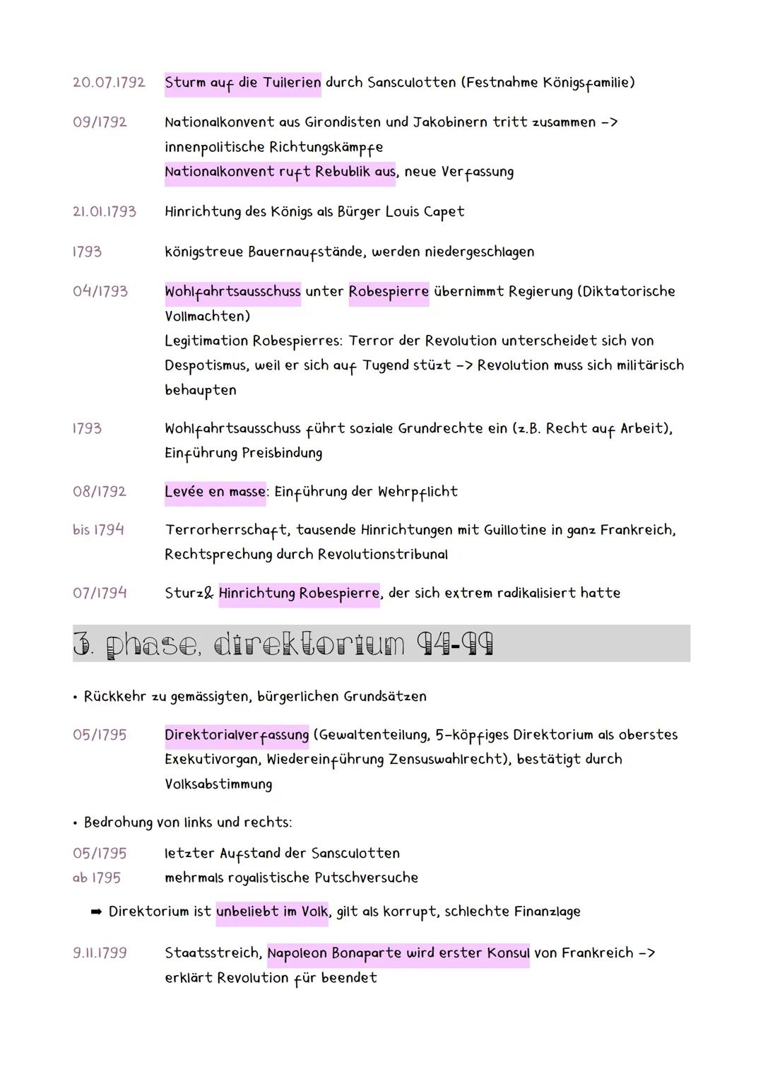 # FRANZÖSISCHE REVOLUTION

GIRONDISTEN: liberale Demokraten, Besitzbürgertum, streben konstit. Monarchie an

JAKOBINER (rote Mützen): radika