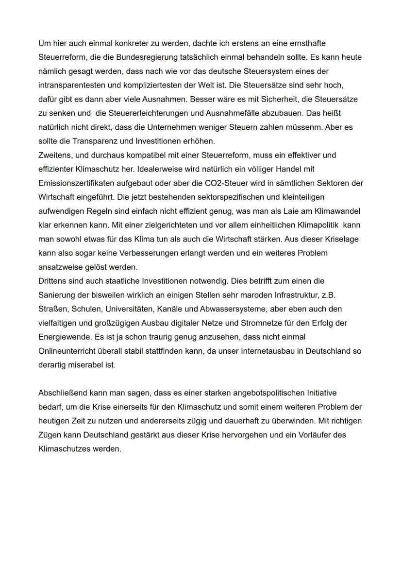 Angebots- und Nachfragepolitik
Gegenüberstellung Angebots- und Nachfragepolitik
Angebotspolitik
Grundannahme:
Märkte sind stabil. Der Staat 