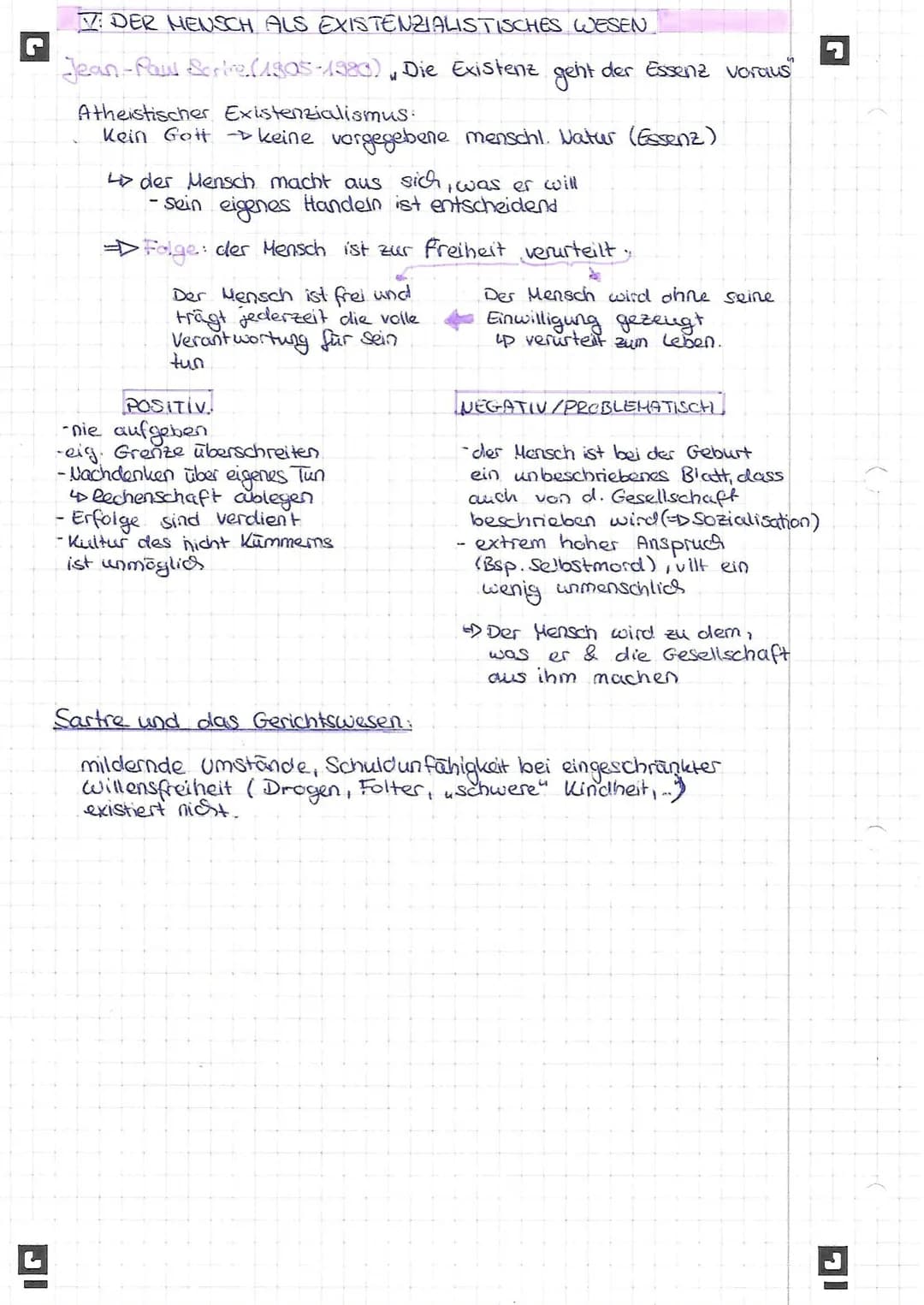 Freiheit
> Unabhängigkeit von zwingenden Faktoren
L> Handlungsfreiheit: Abwesendheit von Zwang
(Handlungsspielraum innert. & außert. Weinges