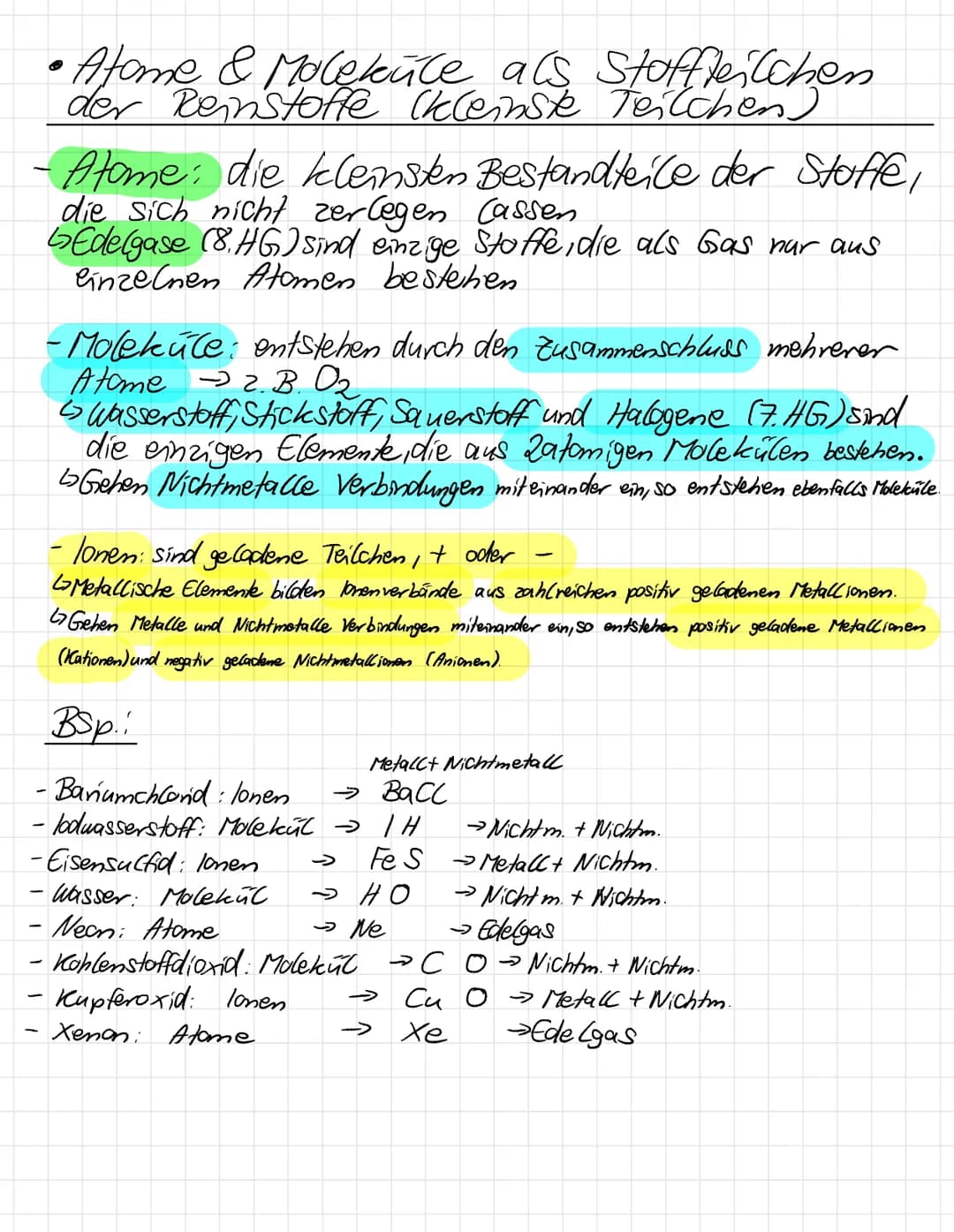 IKA Chemie 21.10.21 • Reinstoffe & Stoffgemische
Stoff
Reinstoffe
11 Teilchen Sorte
Stoffgemische
Elemente Verbindungen
Matnum
Elementen des
