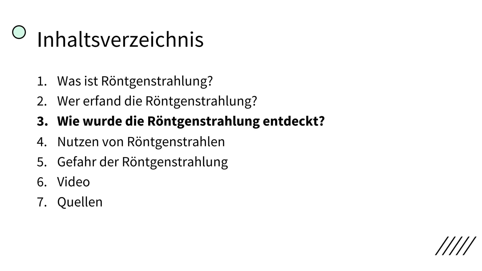 von: Lea Rubin & Lisa Sobiech
Kurzreferat
.
Entdeckung der
Röntgenstrahlung
BRODER
Röntgenstrahlen sind
Lichtstrahlen aber mit sehr
kurzer W