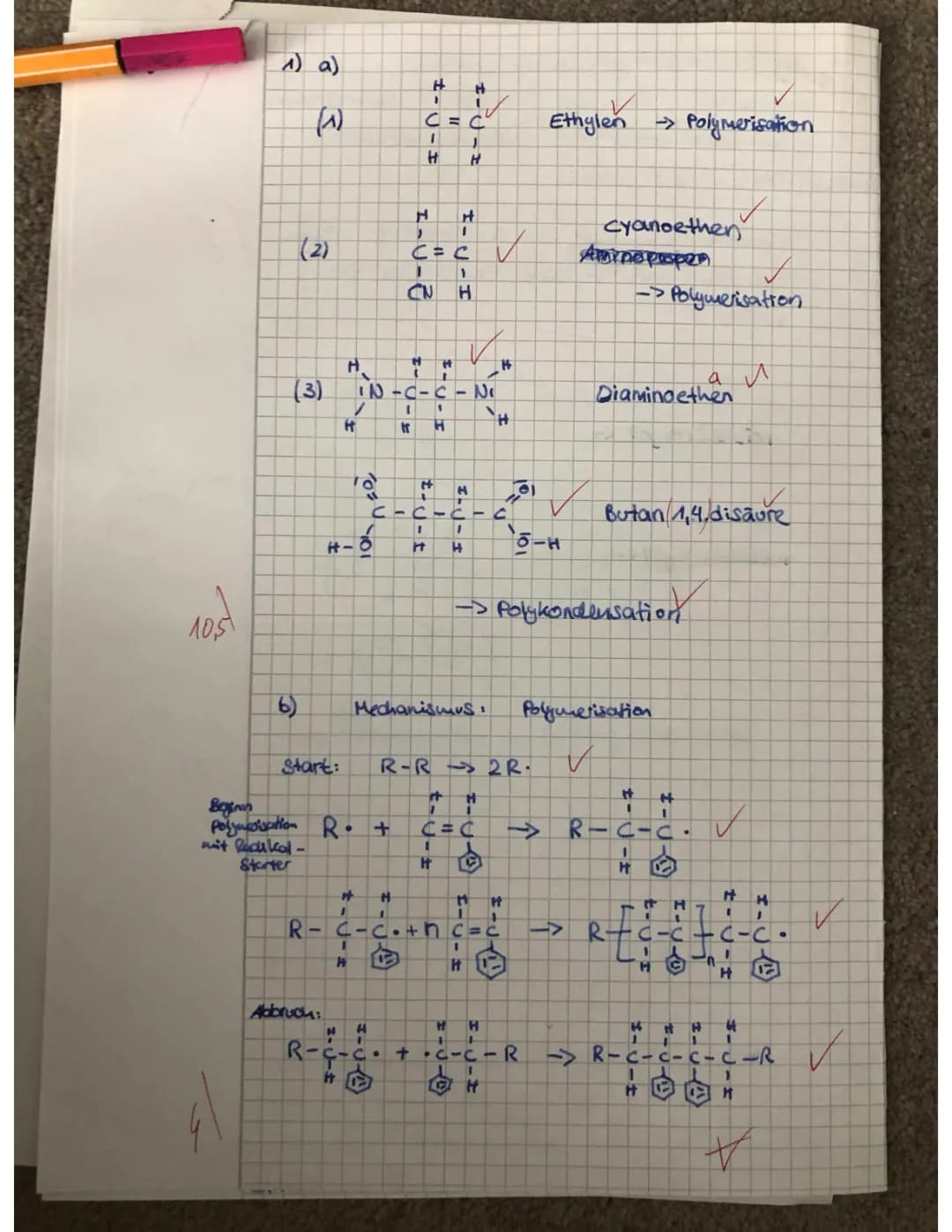 Polyaddition und Polykondensation: Einfach erklärt für Kids