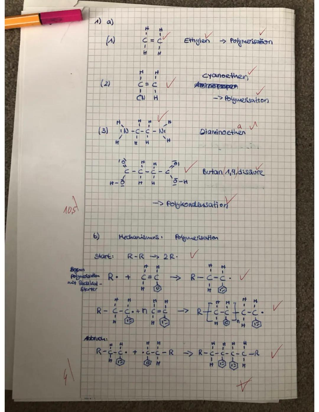 Polyaddition und Polykondensation: Einfach erklärt für Kids