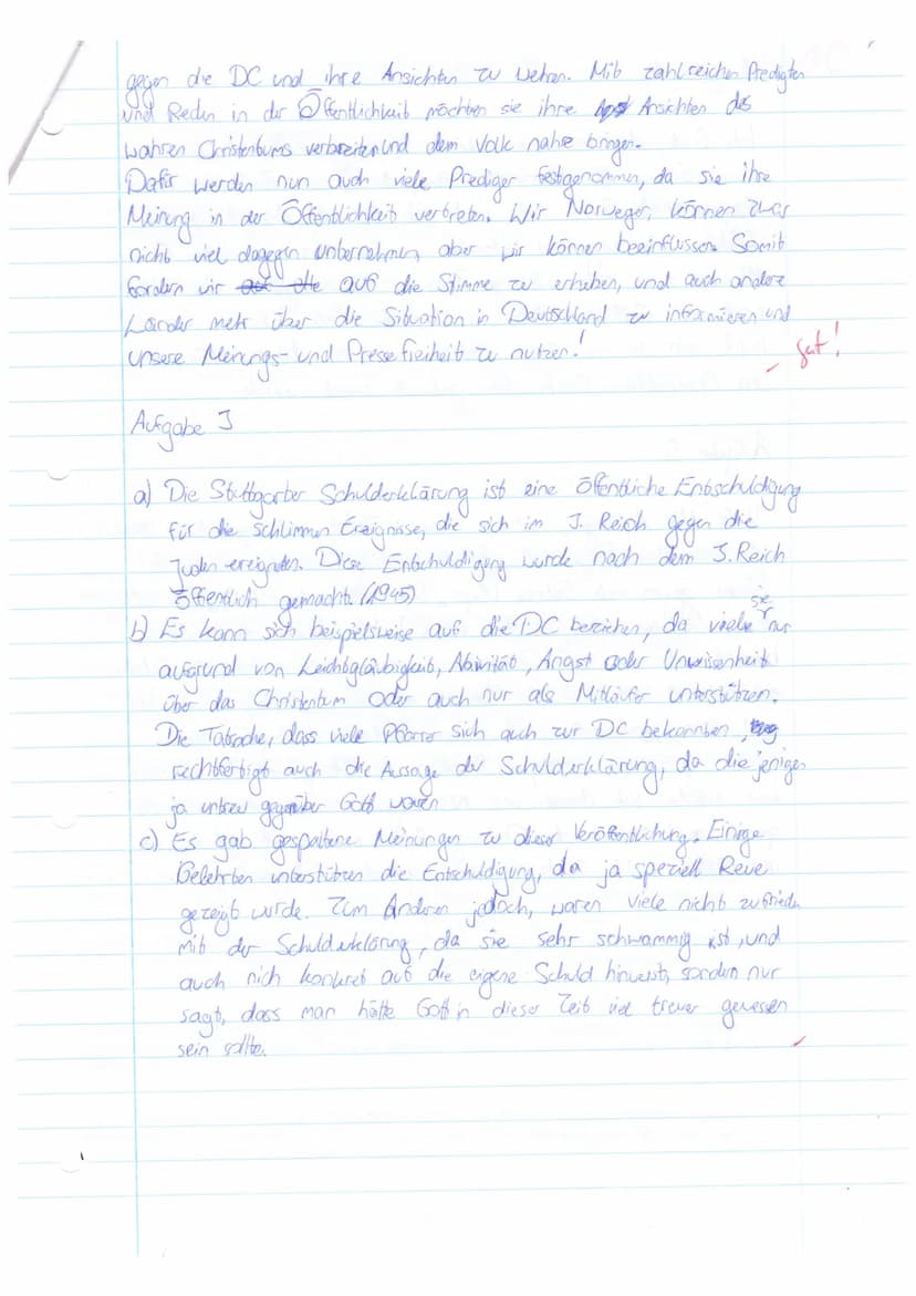 1. In einer Breslauer Kirchenzeitung erschien im Oktober 1933 folgender Text:
Vision
Gottesdienst. Das Eingangslied ist verklungen.
Der Pfar