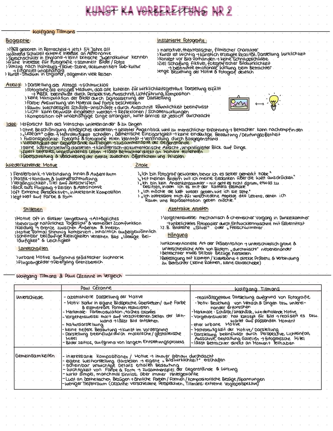 Wolfgang Tillmans
Biographie:
>1968 geboren in Remscheid →jetzt 54 Jahre alt
während Schulzeit extreme Interesse an Astronomie
>Sprachschule