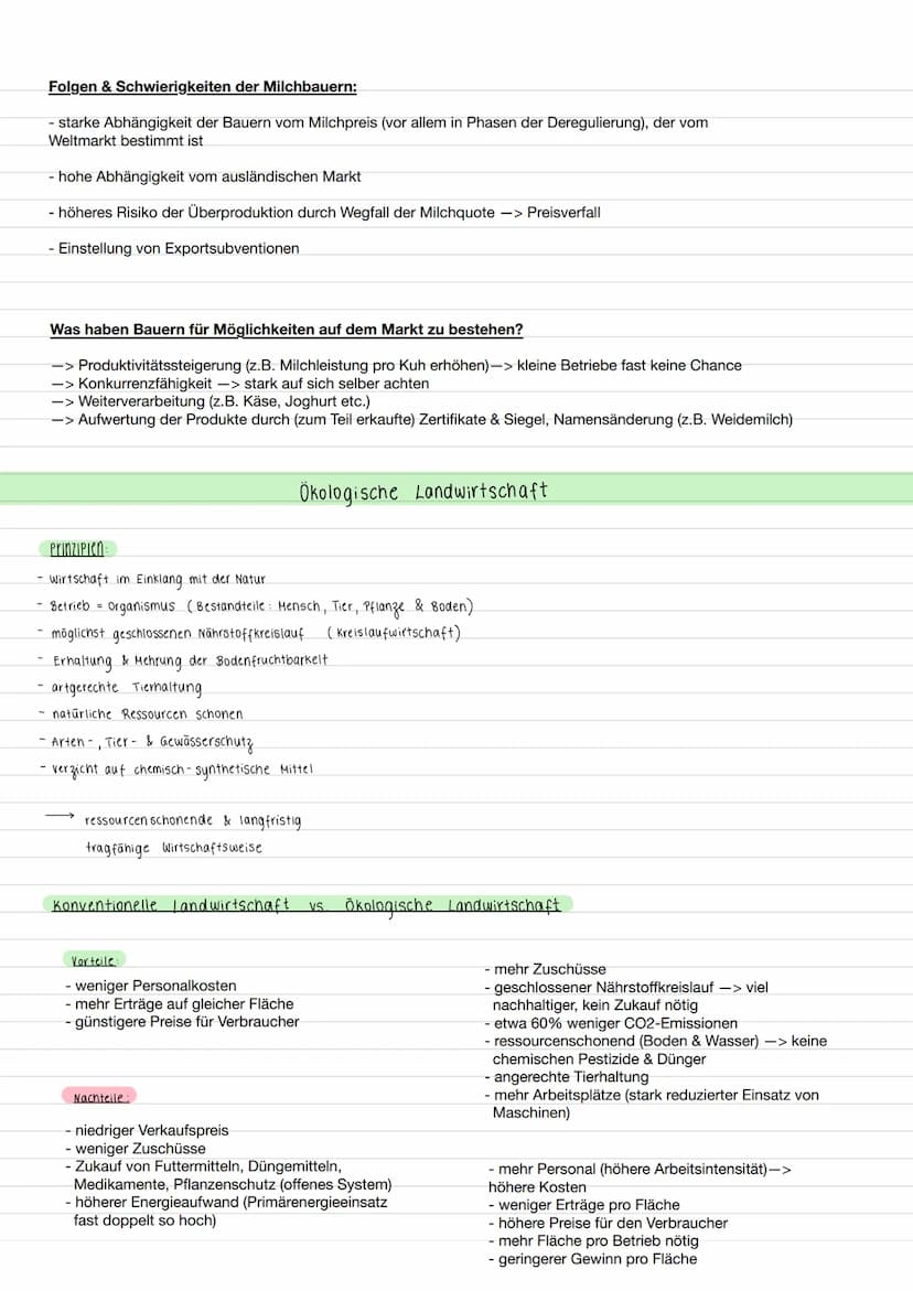Landschaftliche Produktion & Einflussfaktoren
CO2-Gehalt
Krankheiten
H
Produktivität
Produktionsmethoden
Qualität
Niederschlag
Kosten
Tieret