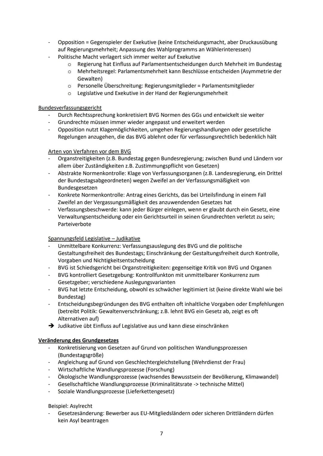 Q 1.1 Verfassung und Verfassungswirklichkeit: Rechtsstaatlichkeit und Verfassungskonflikte
Grundrechte und Rechtsstaatlichkeit in der Verfas