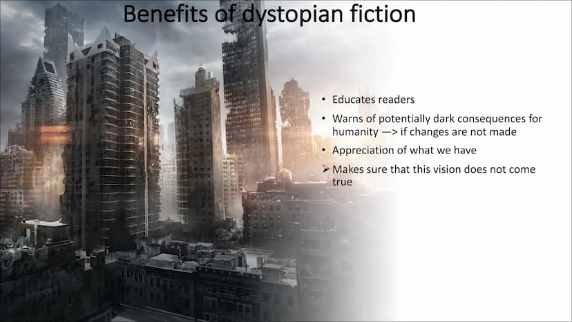 Dystopia &
utopia
From Hannah & Melike
Q2 Contents
●
●
●
●
●
Definition
Utopian Characteristics
Dystopian characteristics
Benefits of dystop