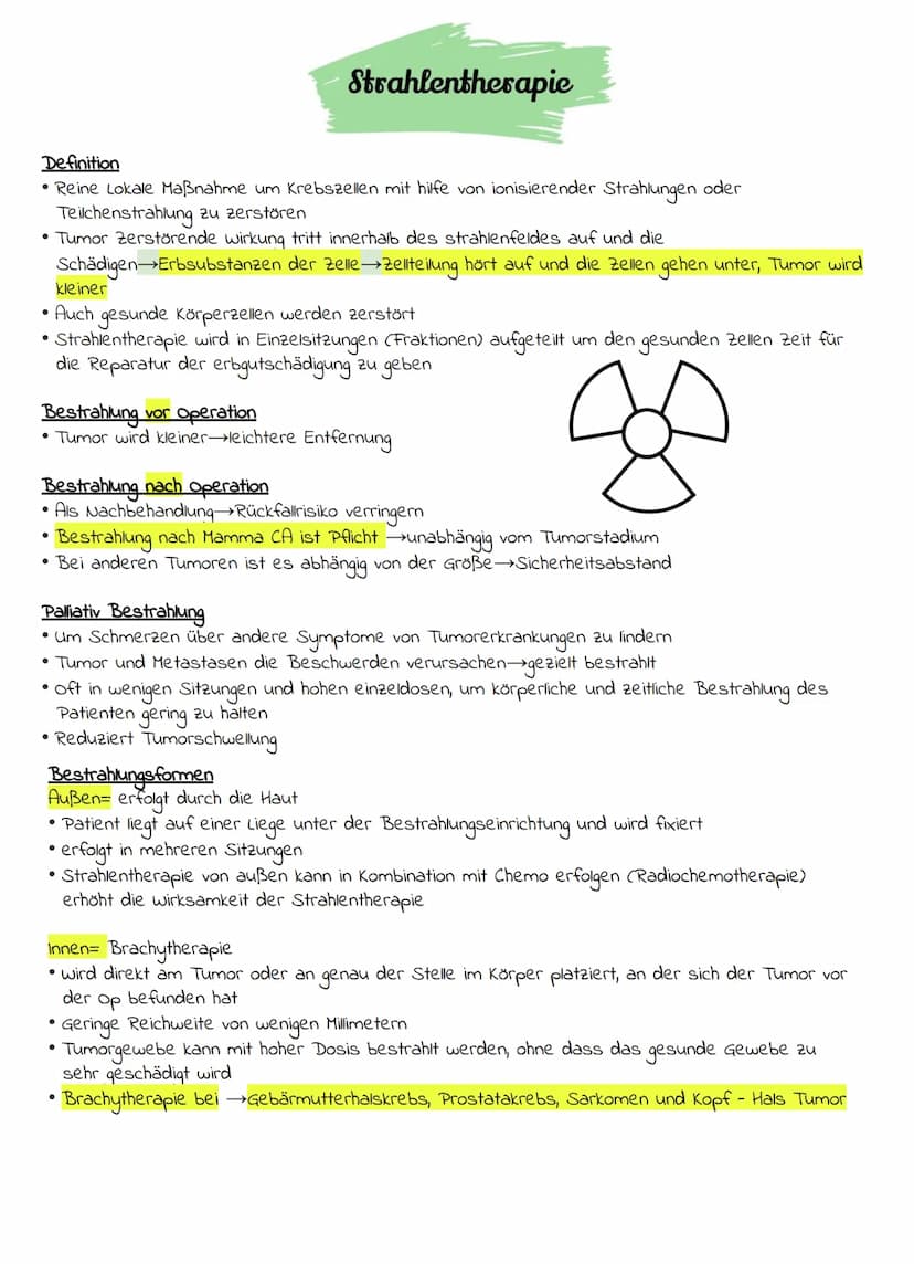 Definition
• ist eine Geschwulst
• Eine pathologische Zellansammlung durch überschießendes, unangenehmes wachstum körpereigener
Zellen
Form
