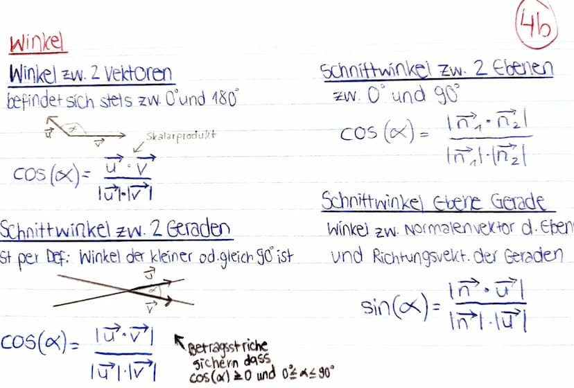 Mathe Klausur 1, J2 : Analyt. Geometrie
P
Abstand Punkt - Ebene
Abstand d (P:E): kleinste Entfernung
des Punktes P von der Ebene E; bzw.
Län