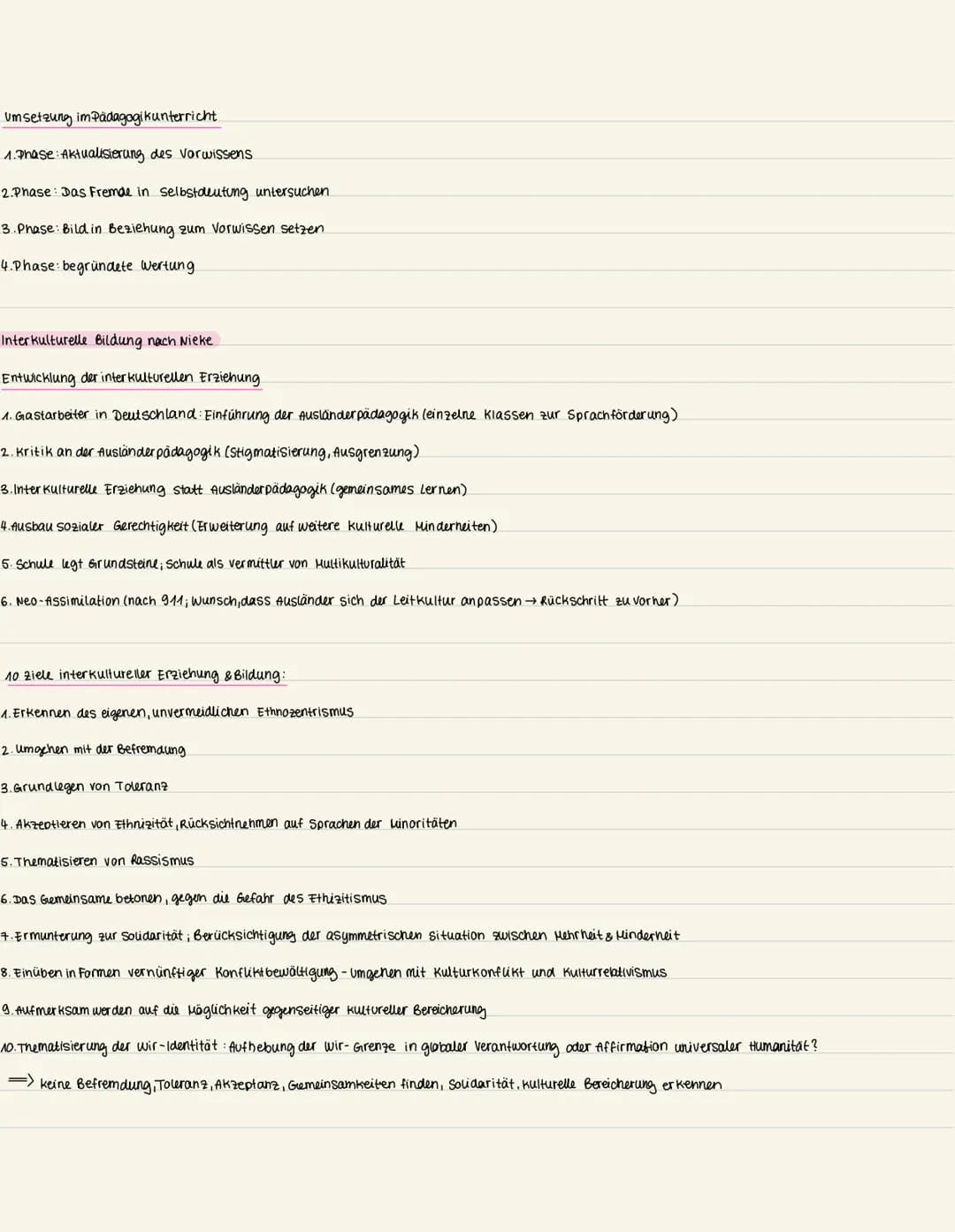 vorabi Päda (Klafki, Hurrelmann, Montessori, Heitmeyer, interkulturelle Bildung nach Nieke & Holzbrecher, Mead)
Klafki > Bildungstheorie.
no