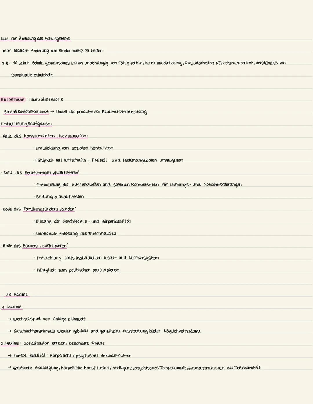 vorabi Päda (Klafki, Hurrelmann, Montessori, Heitmeyer, interkulturelle Bildung nach Nieke & Holzbrecher, Mead)
Klafki > Bildungstheorie.
no