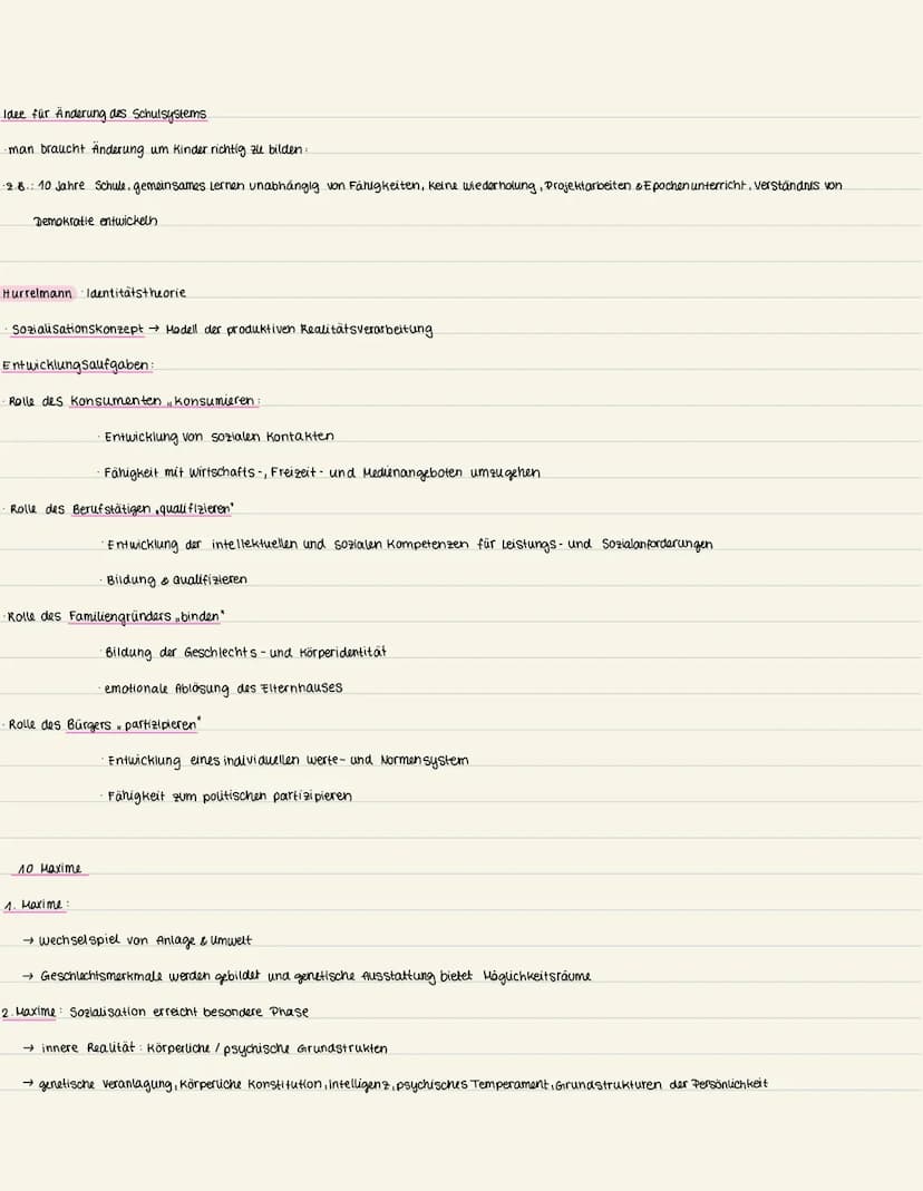 vorabi Päda (Klafki, Hurrelmann, Montessori, Heitmeyer, interkulturelle Bildung nach Nieke & Holzbrecher, Mead)
Klafki > Bildungstheorie.
no