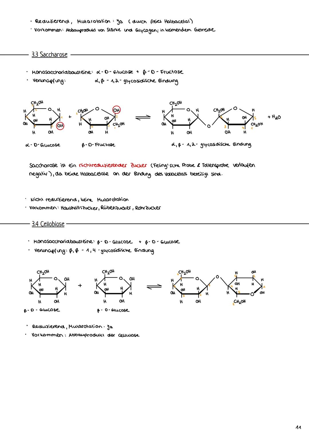 
<p>Naturstoffe</p>
<p>Als Kohlenhydrate werden Monosaccharide, Disaccharide und Polysaccharide bezeichnet. Diese organischen Verbindungen b