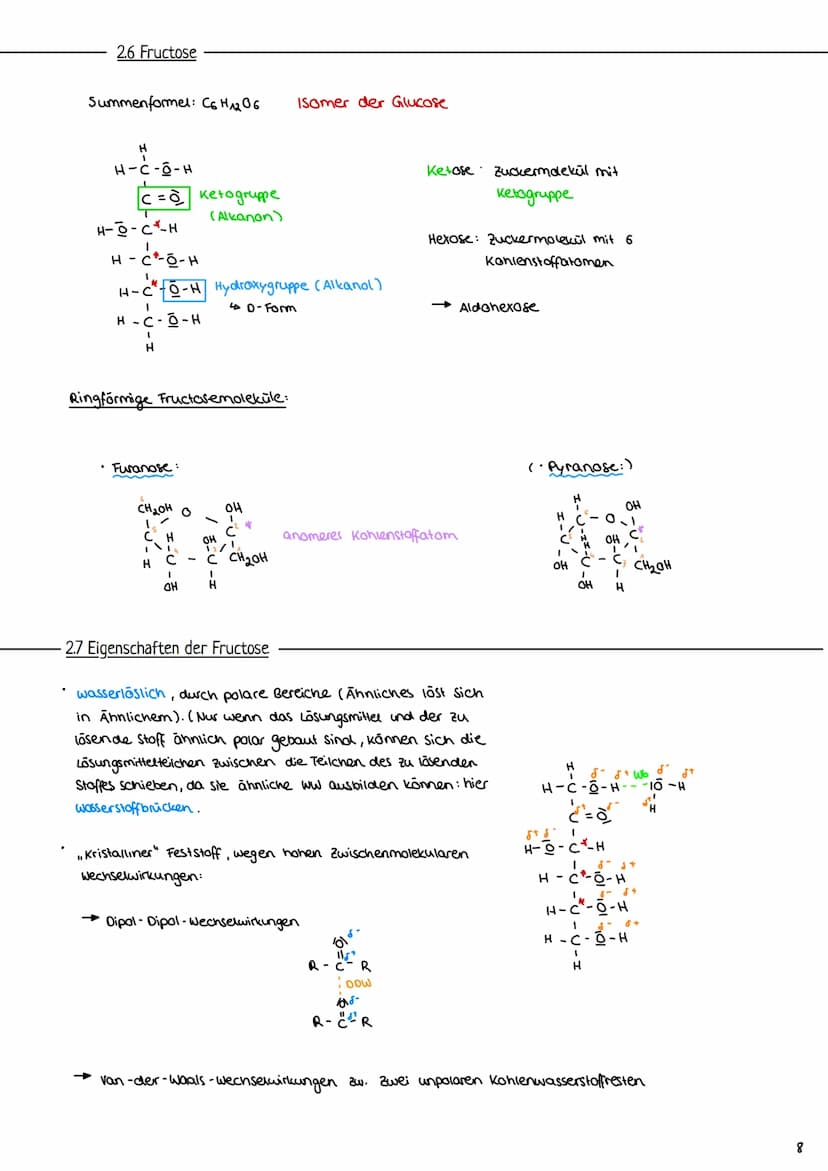 
<p>Naturstoffe</p>
<p>Als Kohlenhydrate werden Monosaccharide, Disaccharide und Polysaccharide bezeichnet. Diese organischen Verbindungen b