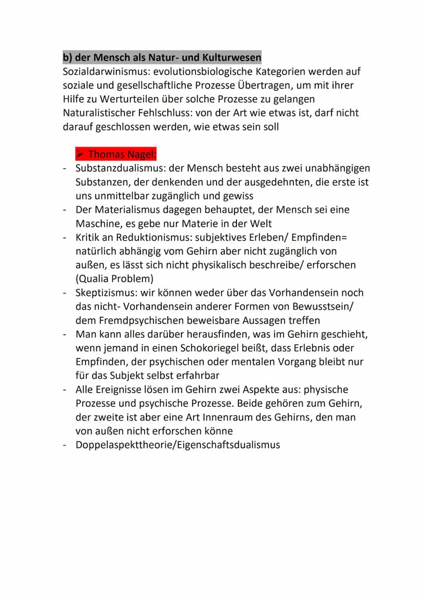 PHILOSOPHIE ABITUR GK 2023 THEMENÜBERSICHT
1. Das Selbstverständnis des Menschen
a. Der Mensch als Natur- und Kulturwesen
b. Das Verhältnis 