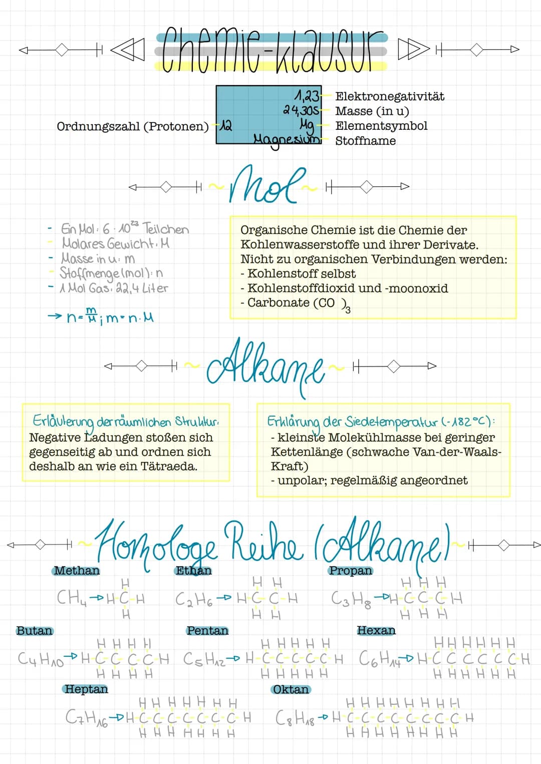 «
Chemie
Mic-Klausur ↳H
1,23 Elektronegativität
Masse (in u)
Elementsymbol
Stoffname
Ordnungszahl (Protonen) -12
Ein Mol : 6 - лога Teilchen