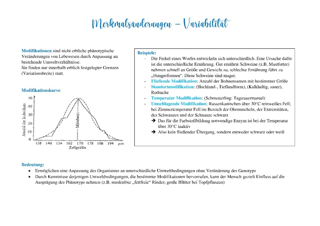 Variabilität, Stammbaumanalyse, Blutgruppenvererbung, Vererbung des Geschlechts, Humangenetische Familienberatung, Anwendung genetischer Erkenntnisse an biotechnologischen Verfahren 