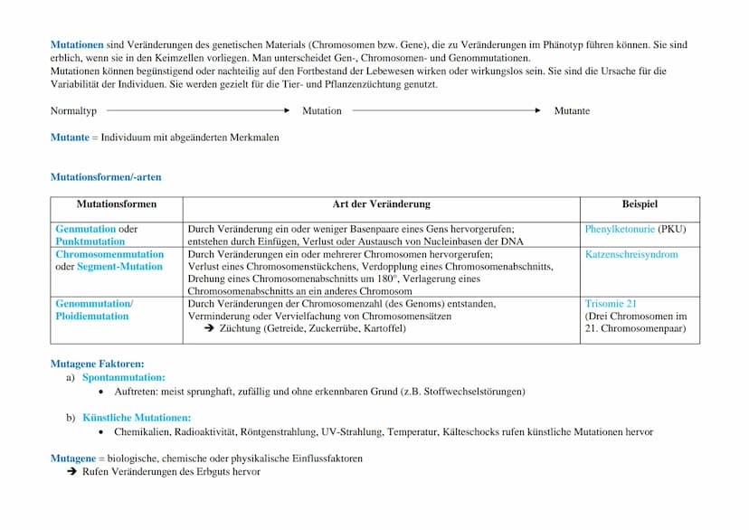 Modifikationen sind nicht erbliche phänotypische
Veränderungen von Lebewesen durch Anpassung an
bestehende Umweltverhältnisse.
Sie finden nu
